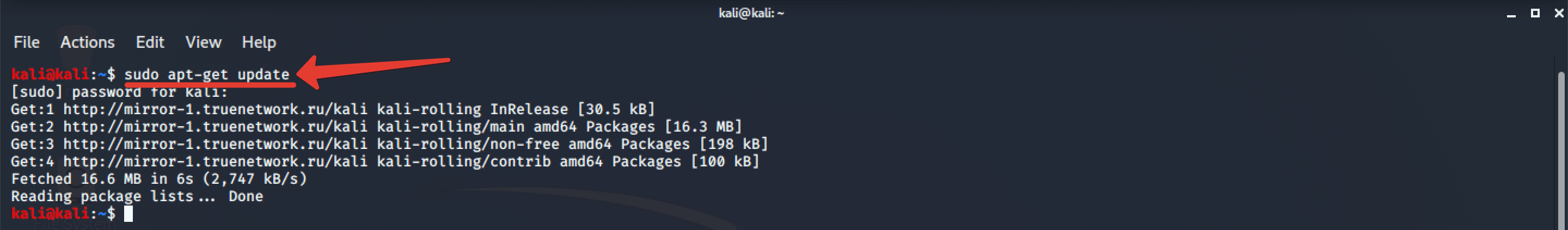 sAINT Kali Linux 2